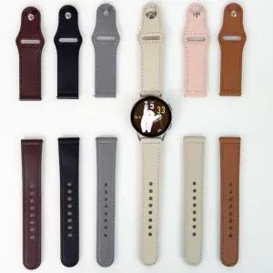 밴드 원버클 갤럭시워치 스트랩 엔터콘 가죽 소