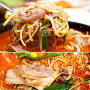 [맛] 얼큰돼지 사골국밥 150G X 3팩 얼큰국밥