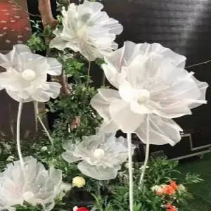 인조화환 대형 종이꽃 실크 플라워 포토존 파티 자이언트 소품 조형물 데이지 만들기 화보