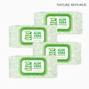 [네이처리퍼블릭/대용량 저자극 클렌징] 수딩 앤 모이스처 알로에베라 클렌징 티슈 2+2 (360매)