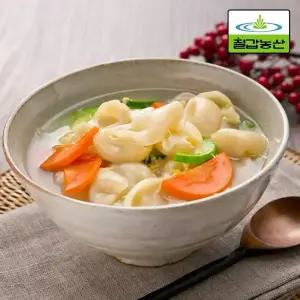 [내일도착] 칠갑농산 감자수제비 380g(2인분) x 3개 [총 6인분] (스프 포함)