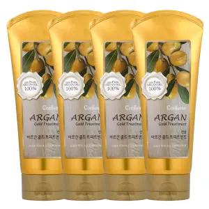 아르간 골드 트리트먼트 200ml x 4개 / 극손상 모발 케어