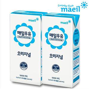 매일유업 매일우유 오리지널 1000ml x 6입(1box)