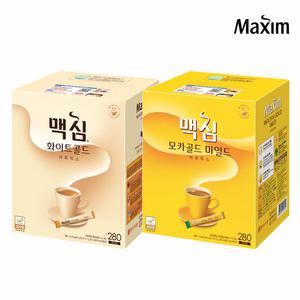 맥심 화이트골드 280T/모카골드 280T 커피믹스