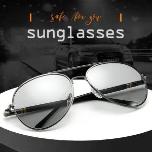 남자 선글라스 편광 변색 미러 여행용 패션 자외선차단 UV 운전용 커플 여성 가벼운 보잉 여름 선그라스