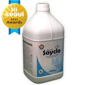 [세이크로] 4L 바이러스 세균 살균소독제 리필용