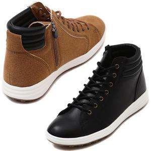 알피노 스파이크리스 남성 하이탑 지퍼 골프화 인도어 스크린 연습장 필드 캐주얼골프화