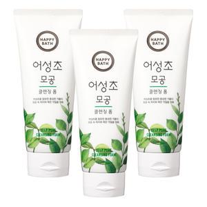 AP 해피바스 어성초 모공 클렌징 폼 200g x3개