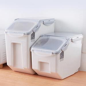 10KG 15KG 쌀통 락진공 여름 쌀보관 밀폐 쌀항아리 쌀독 잡곡통 씨리얼벌레 안생기는