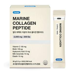 [세비톨]멀티 퍼펙트 저분자 피쉬 콜라겐 펩타이드 30포 1세트