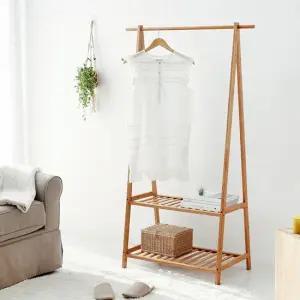 마켓비 JAWAL 2단 선반행거 대나무 0005.1882