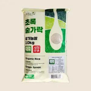 [초록숟가락] 유기농 새청무 10kg 2025년 햅쌀