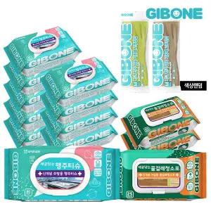 기본에 세균닦는 행주티슈 10팩+물걸레 청소포 3팩+고무장갑 M 2개