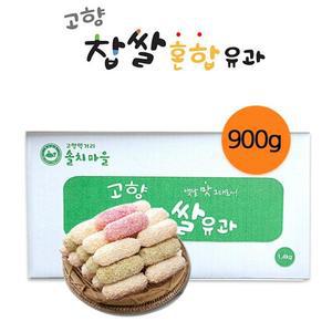 찹쌀유과 한과 전통과자 선물 세트 900g
