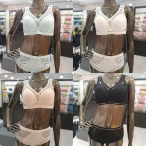 갤러리아 4종택1 노와이어 브라,팬티SET(A~D컵,90A,90B)[저스트마이사이즈]2N22T~2