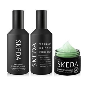 스케다 남자 미백 주름개선(스킨+로션)+수분크림 기초 3종세트