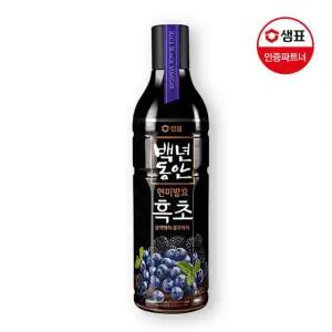 [샘표] 백년동안 흑초 블랙블루베리 900ml