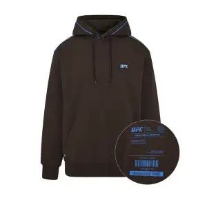 [UFC SPORT](김해점)UFC 레이블 빅로고 릴렉스핏 후드티 다크브라운 U2HDU3310DW