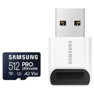 삼성전자 삼성 공식인증 마이크로SD카드 Pro Ultimate 512GB MB-MY512SB 얼티밋 리더기포함