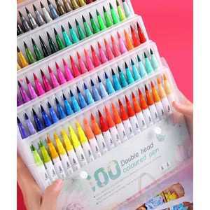 붓마카 브러쉬마카 마카펜 수성 100색 선물 그림