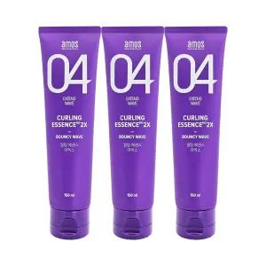 [amos] 아모스 프로페셔널 헤어 컬링 에센스 2X 150ml 3개