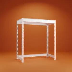 스피드랙 1단(하부오픈형) 철제선반 조립식 앵글 선반 베란다 펜트리 제작