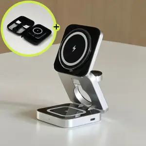 아이폰 갤럭시 맥세이프 3IN1 무선 충전기 s25 갤럭시워치7 z플립6