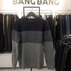 뱅뱅칠곡 HC09 공용 니트짜임 포근한맨투맨 카라셔츠나 폴라티랑 레이어드해서 입기좋