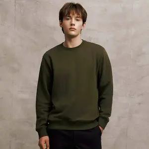 024930 기모 테리 솔리드 맨투맨