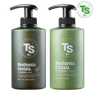 [신세계라이브쇼핑]TS 어성초 샴푸 500g + 트리트먼트 500ml
