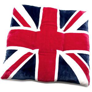 유니언잭 극세사 사각방석 50x50 (영국 국기방석 쿠션방석 겨울방석 미끄럼방지 사각방석)