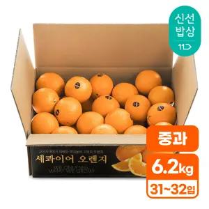 [품질보장] 고산지대에서 키운 세콰이어 오렌지 (중과 6.2kg) 대용량