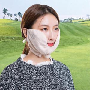 20대 여자 골프 겨울라운딩 볼 안면마스크 선물 얼굴 필드