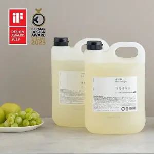 [생활공작소][생활공작소]친환경 대용량 주방세제 4L 1+1 (향 선택)