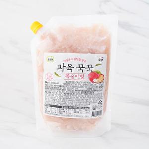뉴뜨레 과육꾹꾹 복숭아청 1kg
