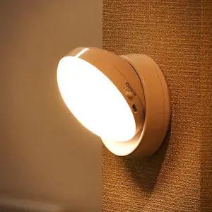 주황색 인체감응형 무드등 360도 WFGW4T3