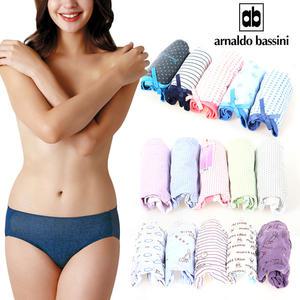 5매5900원/여성팬티/여자/면/스판/미디/맥시/속옷