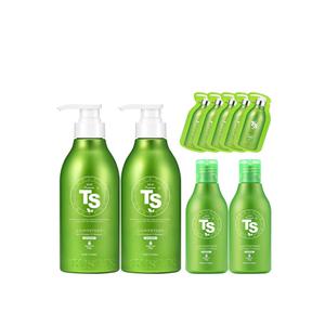 뉴프리미엄TS 탈모증상완화 샴푸 500g x 2개+100g x 2개+6g x 5개 sn