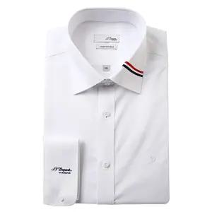 [대구백화점] [듀퐁셔츠]삼색포인트  화이트  슬림핏셔츠(SE5SM22LS933SWH)