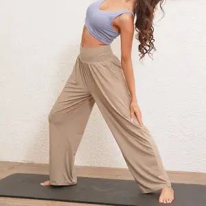 [버블라임] 하렘팬츠 하이웨스트 와이드 요가바지