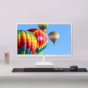 LG 27MN 68cm IPS 광시야각 FHD 75Hz 5ms 화이트 사무용 업무용 가정용 눈이편한 PC 컴퓨터 모니터
