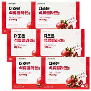 더조은 석류 콜라겐 젤리 스틱형 20g x 26포 저분자 피쉬콜라겐 6개
