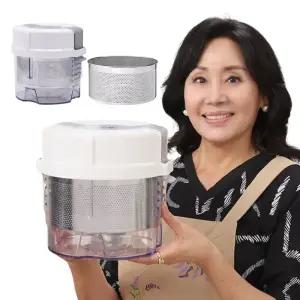 홍여진 하이로 빅스텐 짤순이 대용량 스테인리스 유청분리기