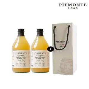 아트박스/피에몬테 [쇼핑백1장증정] 애사비 1L 2개 애플사이다비니거
