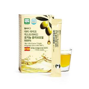 헬씨허그 마이라이프 엑스트라버진 유기농 올리브오일 100% 2박스(총 60포)