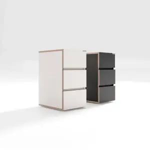 [카멜마운트]국내제작 3단 슬림 서랍장 FTC1