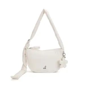 푸퍼 라운드 크로스백 3370 아이보리