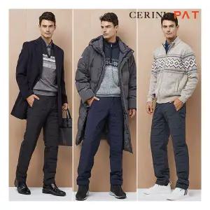[CERINI by PAT] 남성 4중보온 패딩팬츠 3종 세트 23w