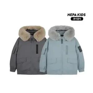 [네파키즈](타임스퀘어점패션관)KL72011 윈터라이즈 숏 덕다운 자켓