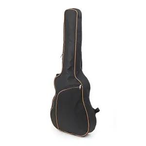 고품질 기타 케이스 검정+오렌지 일렉기타가방 통기타보관가방 일렉기타케이스 일렉기타가방 WEBC1D6